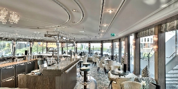 2027 European Danube River Golf Cruise Vacation Package  - PerryGolf + Tauck ms Joy Lounge